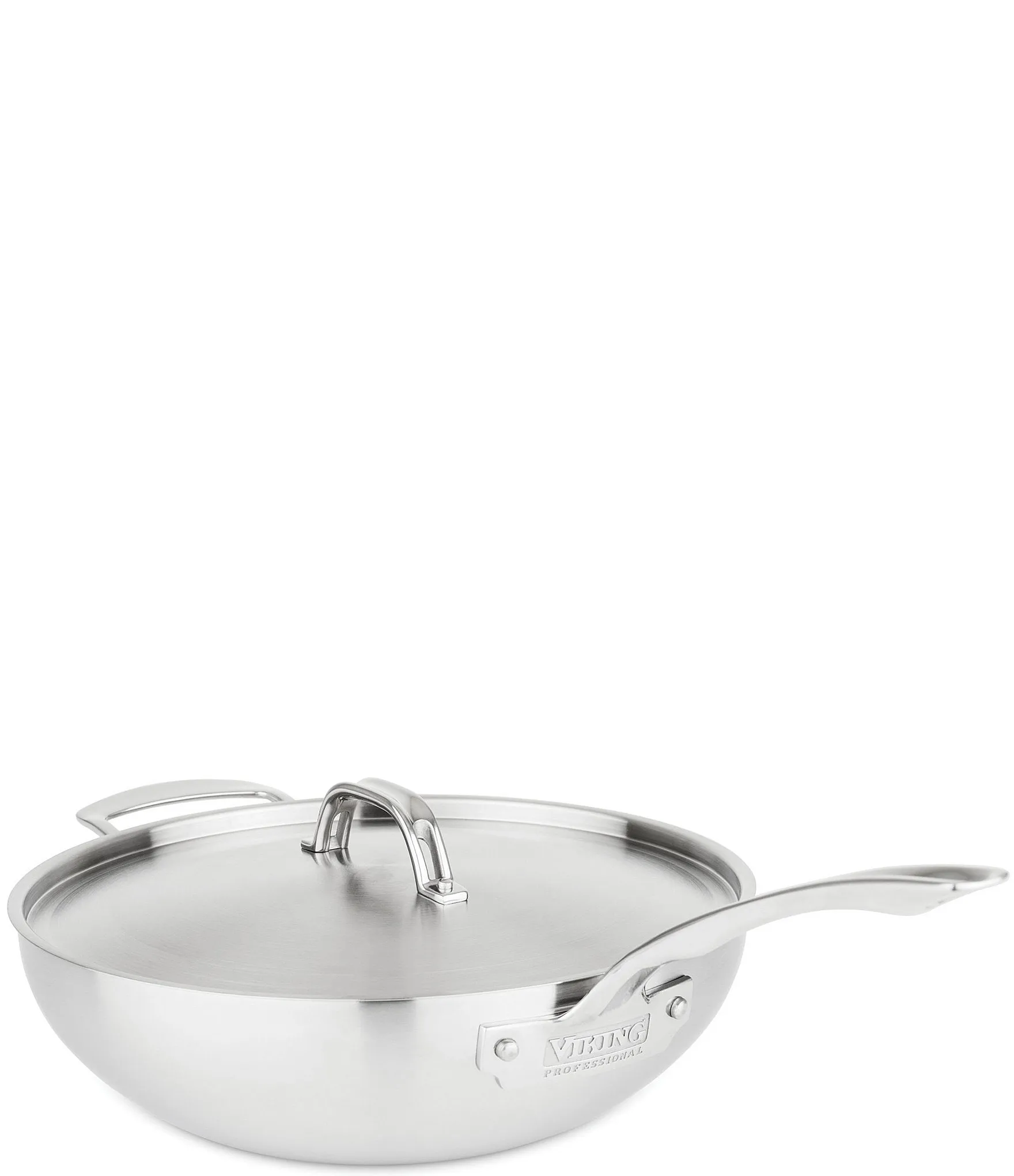 Viking Professional 5-Ply 12#double; / 5.2-Quart Covered Chef's Pan