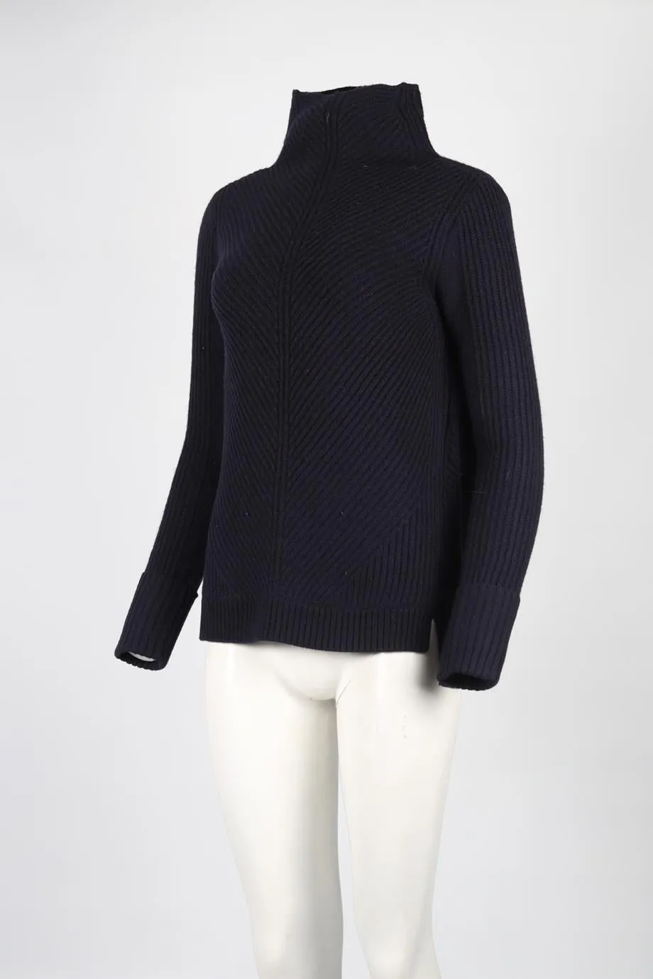 VINCE. CASHMERE BLEND TURTLENECK SWEATER XSMALL