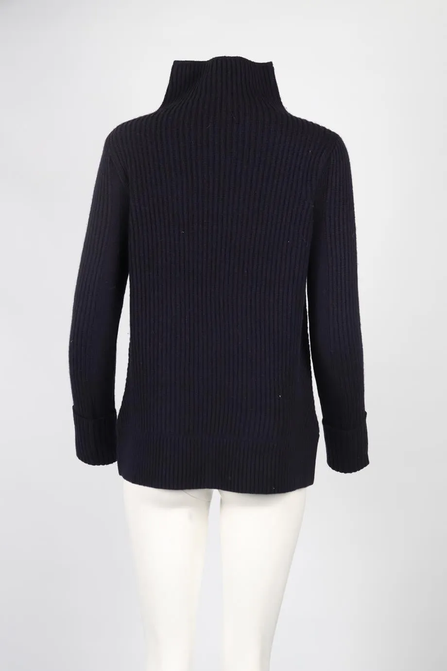 VINCE. CASHMERE BLEND TURTLENECK SWEATER XSMALL