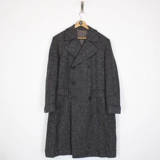 Vintage 80s Francesco Smalto Wool Overcoat XL