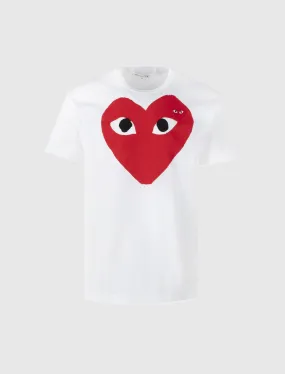 WHITE HEART LOGO SS TEE