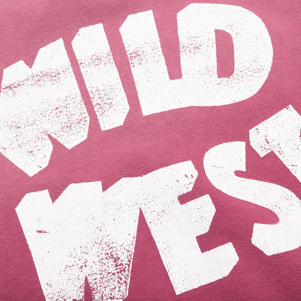 Wild West Crewneck - Burgundy