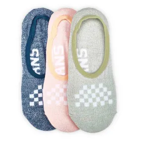 Women's Classic Marled Canoodle No-Show Socks (3 Pack)