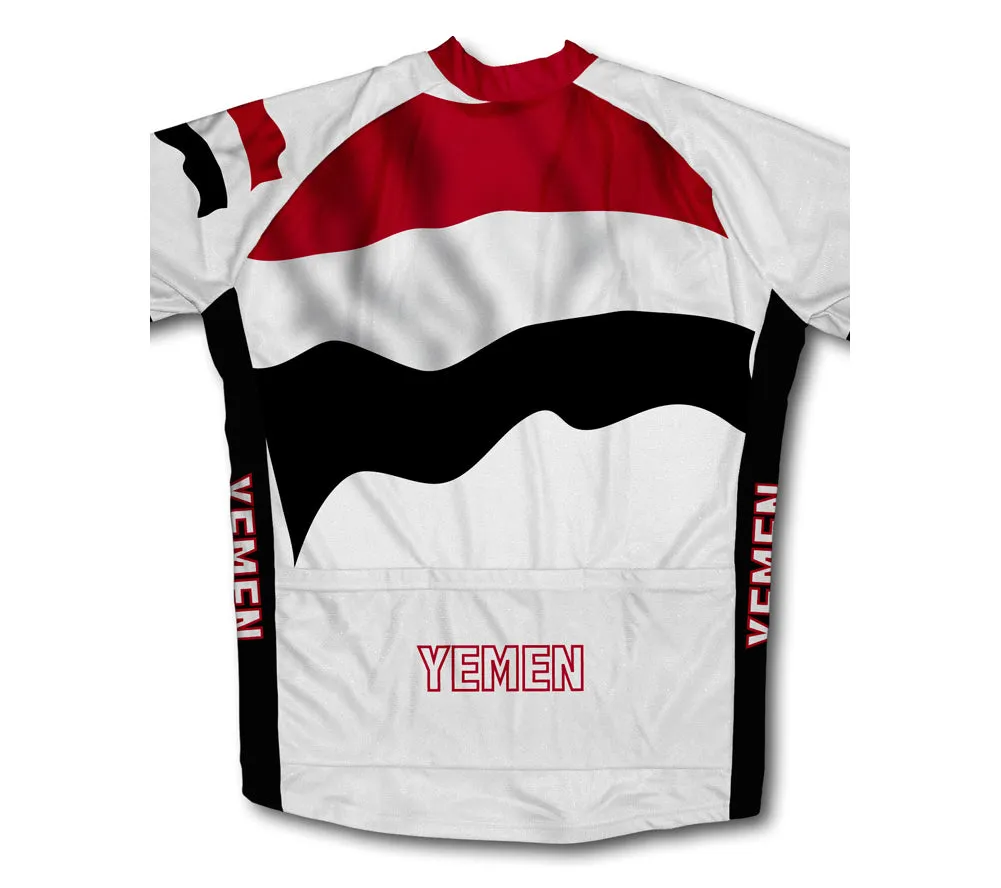 Yemen Flag Winter Thermal Cycling Jersey