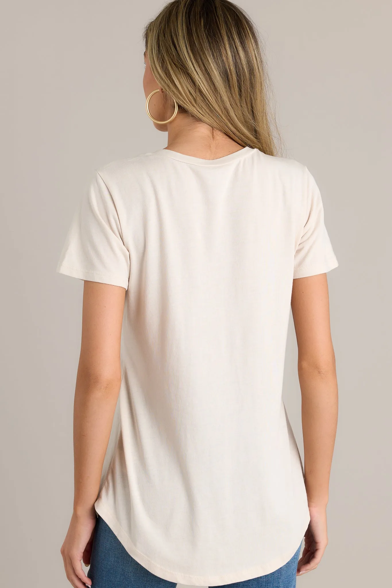 Z Supply Fossil Beige Pocket Tee